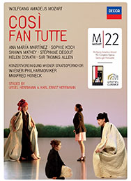 Così fan tutte, DVD