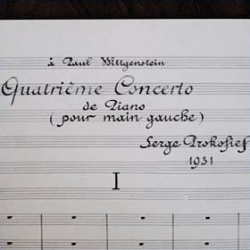 All in One Hand. The Pianist Paul Wittgenstein